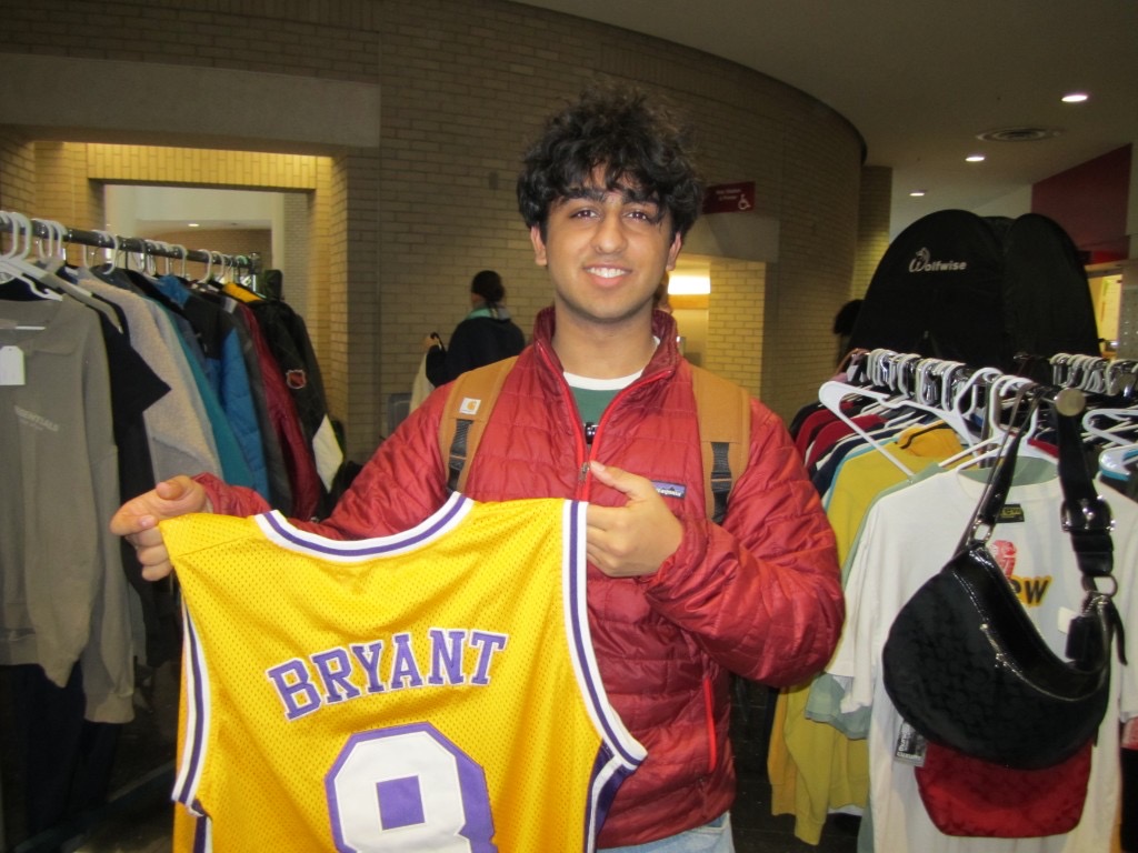 Found a Kobe jersey in the racks @Thursday Thrift